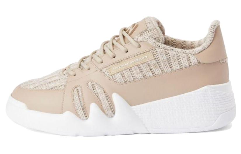 Женские кроссовки Mid Top Talon от Giuseppe Zanotti, бежевые