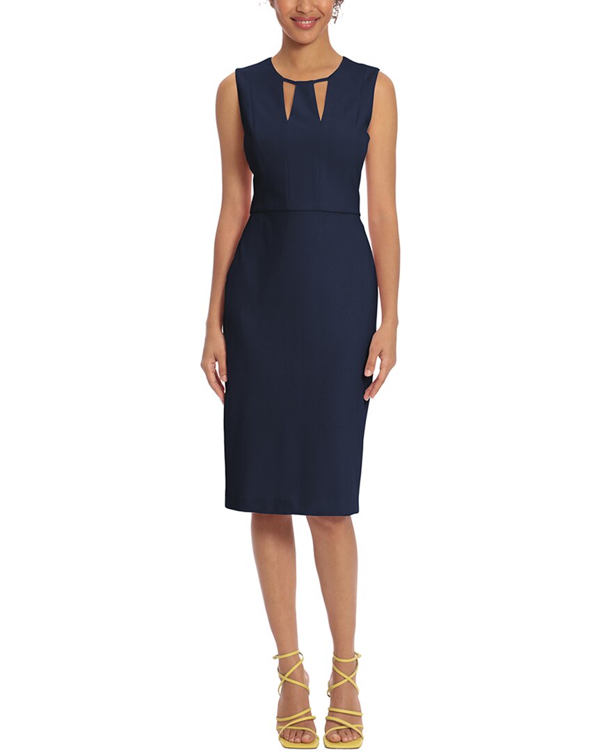 

Донна Морган Миди-платье Donna Morgan, синий