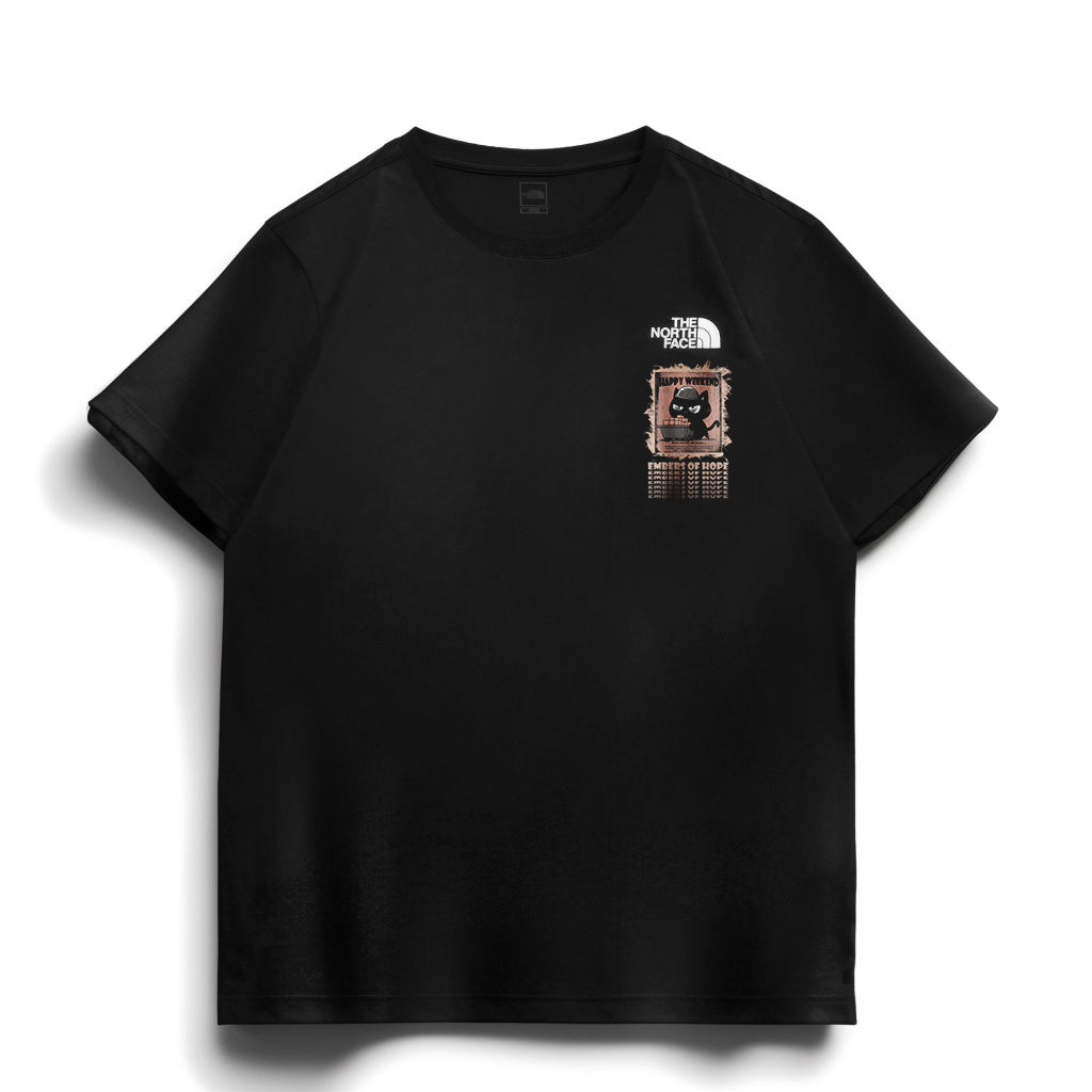 

THE NORTH FACE Футболка унисекс черная, Черный, THE NORTH FACE Футболка унисекс черная