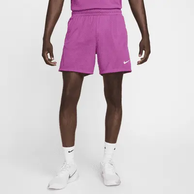 

Шорты Nike NikeCourt Slam, цвет Hot Fuchsia/White