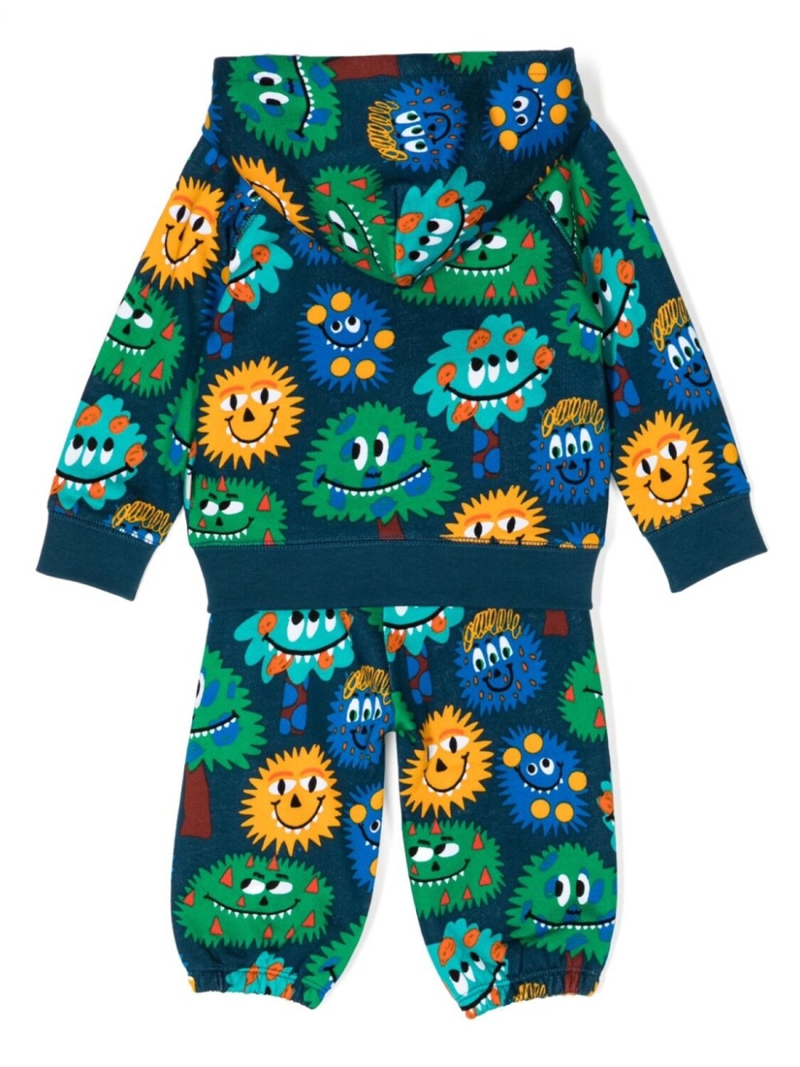 

Спортивный костюм с принтом Monster Stella McCartney Kids, синий