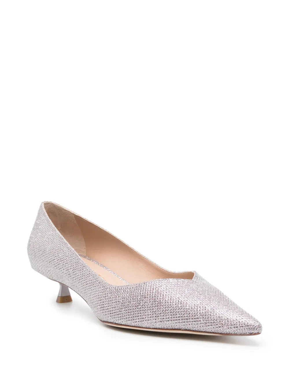 Туфли Eva 35 Stuart Weitzman, розовый — фото 2