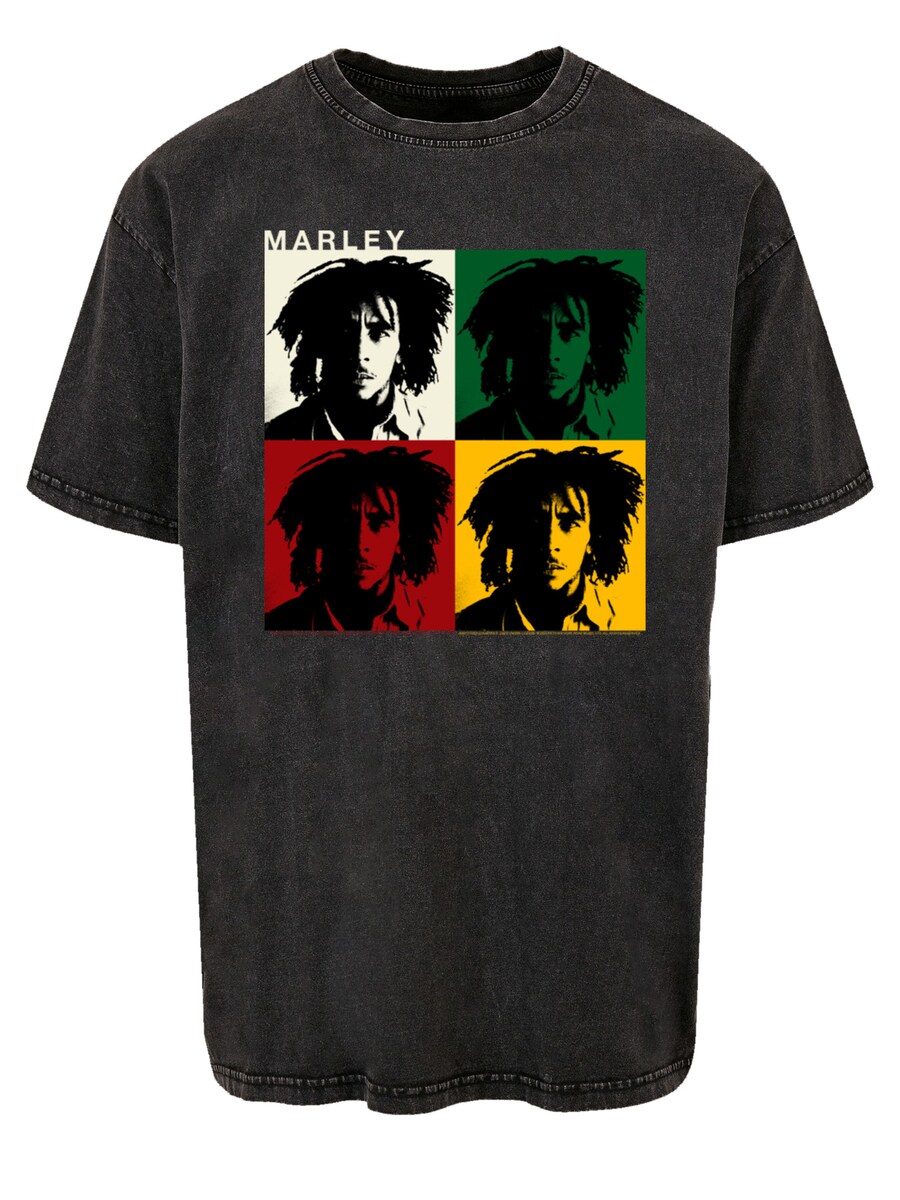 

Рубашка F4NT4STIC Bob Marley, пятнистый черный