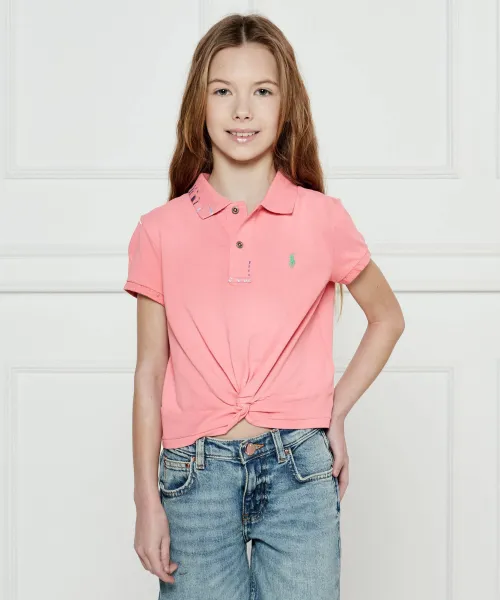 

Футболка поло Regular fit Polo Ralph Lauren, розовый