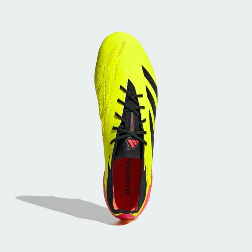 Футбольные бутсы Adidas Elite для твердого грунта - желтые, желтый/черный — фото 3