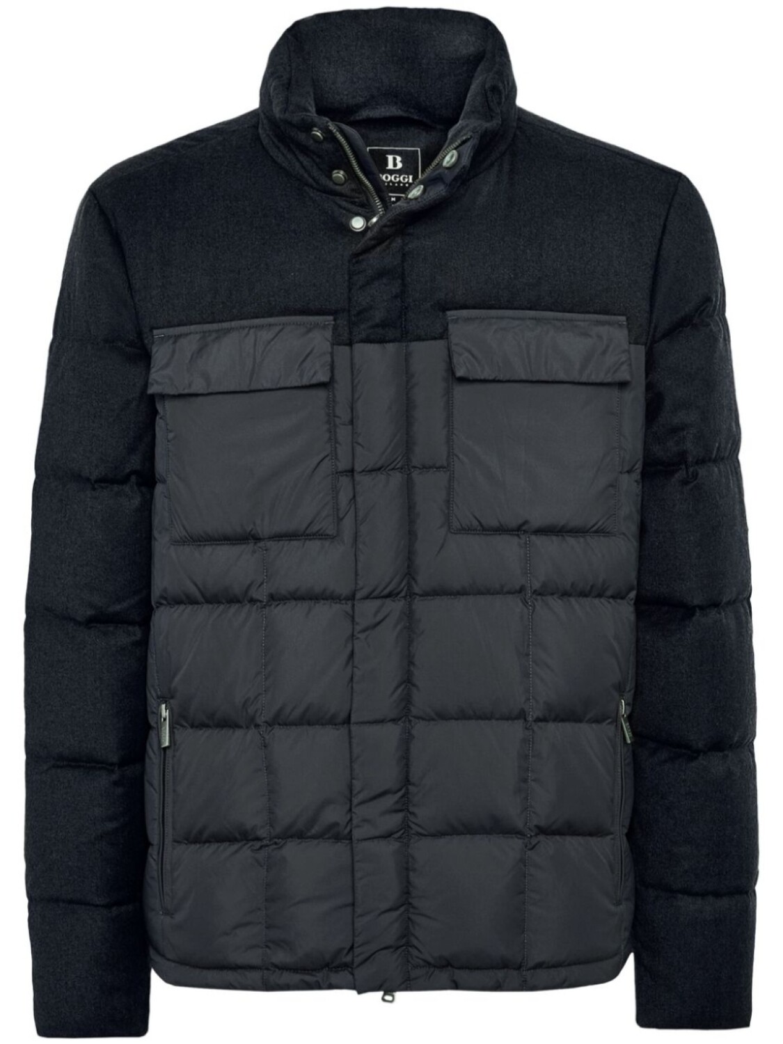 

Куртка-бомбер Flyn Flannel and Feather Tech Boggi Milano, синий