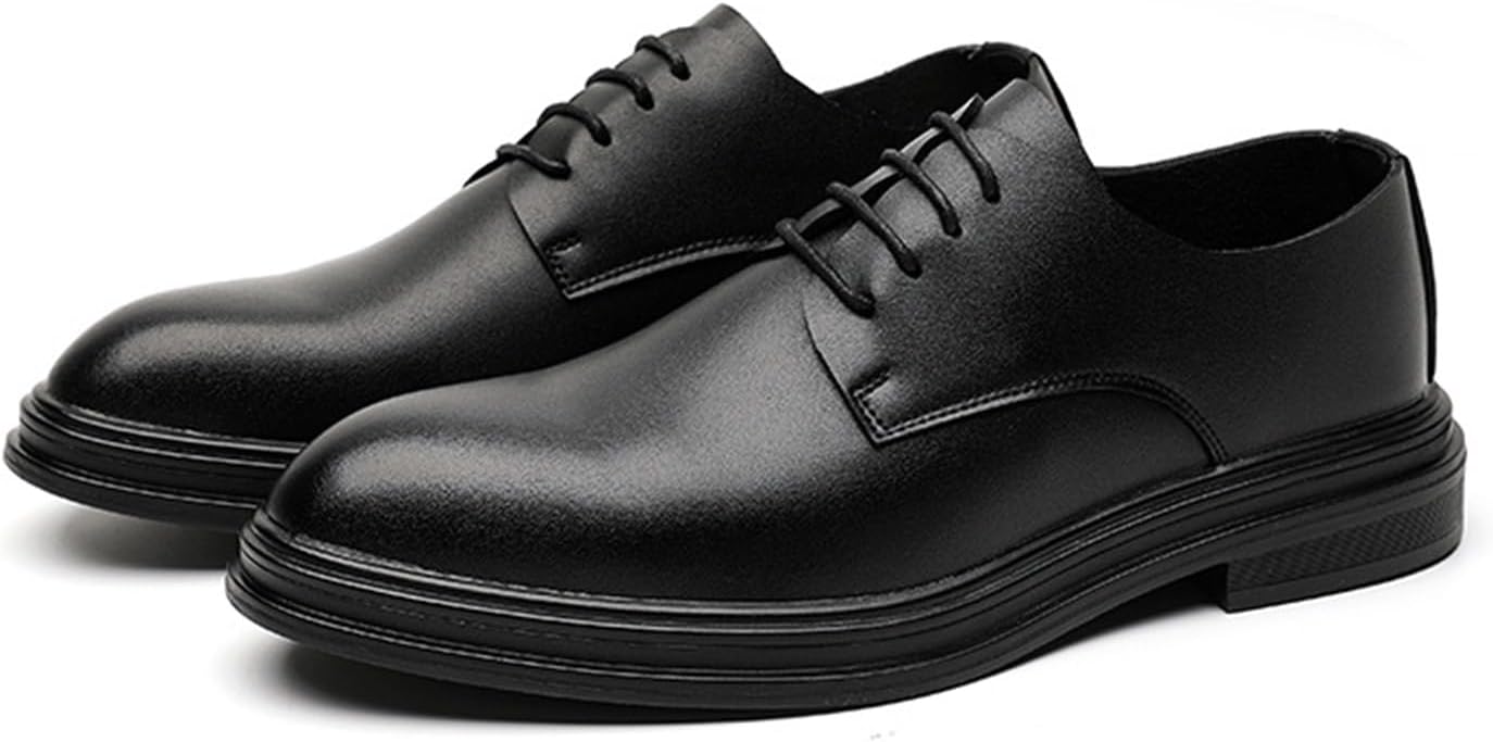 

Мужские оксфорды KYOESCAI, туфли дерби с брогированием, классические туфли для деловых встреч, свадеб и костюмов, черный