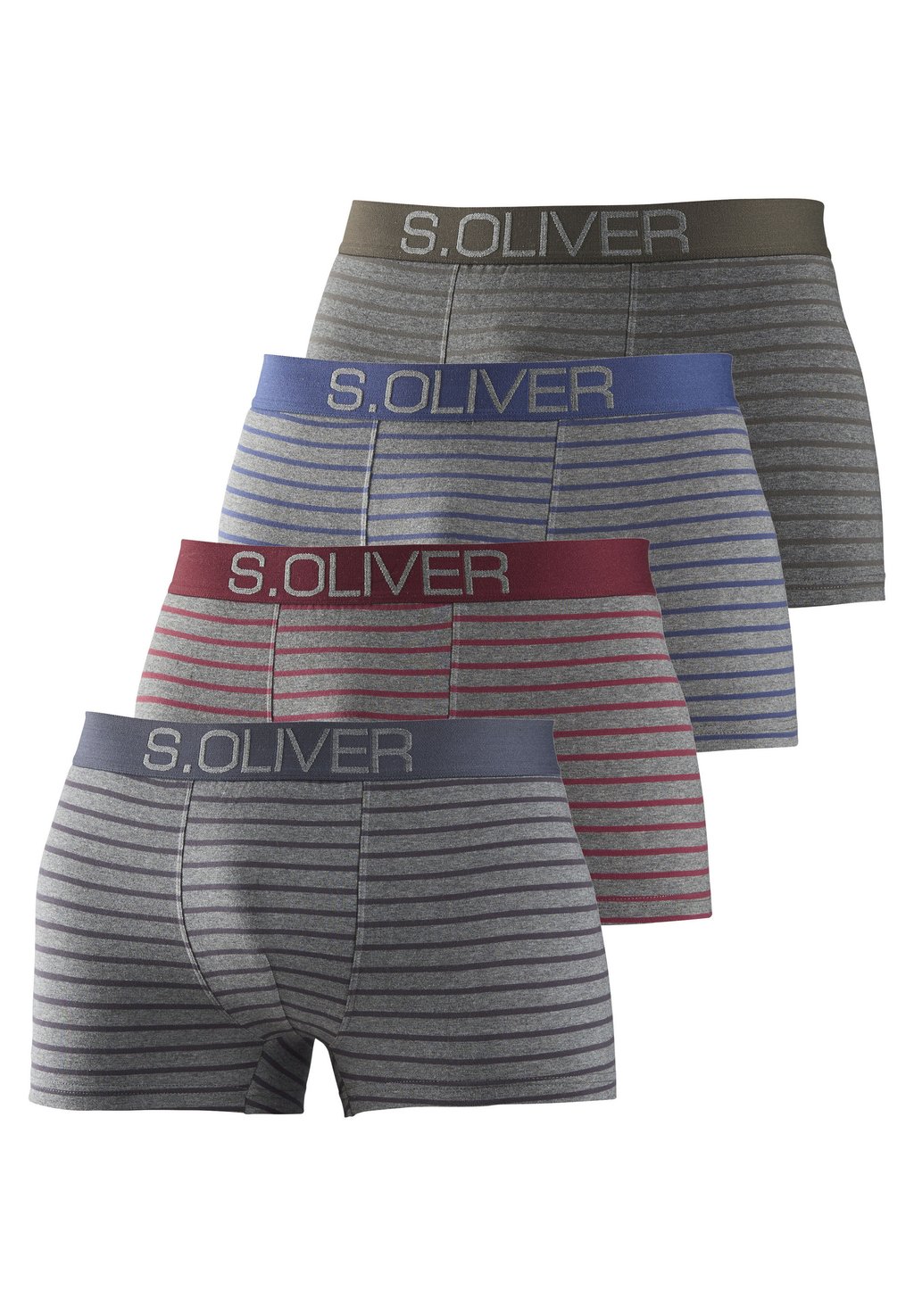 

Трусы RETRO 4ER PACK BEQUEM s.Oliver, антрацит