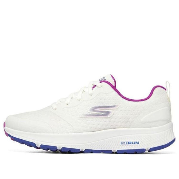 Кроссовки go run consistent 'white purple' Skechers, белый