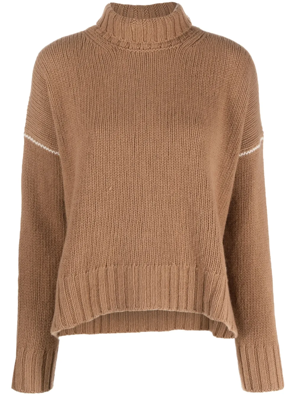 

Джемпер с контрастной строчкой WOOLRICH, нейтральный