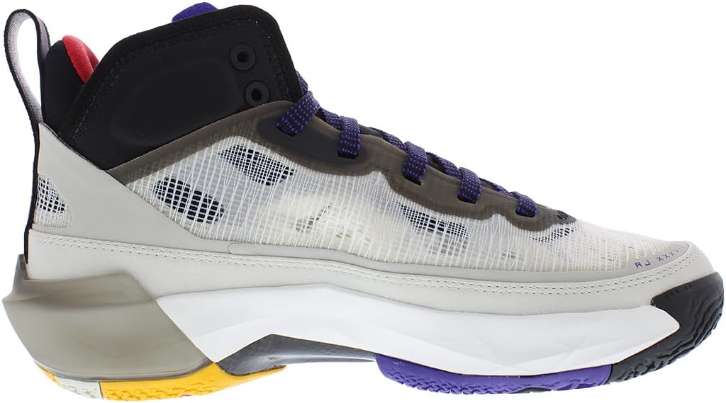 Кроссовки для мальчиков Nike Air Jordan XXXVII GS, белый/черный — фото 3