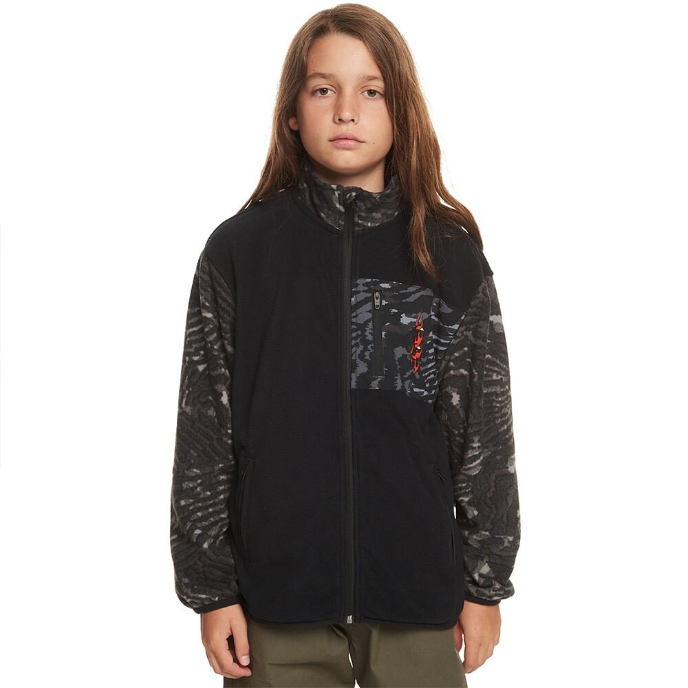 

Толстовка на молнии Quiksilver Radical Times, черный