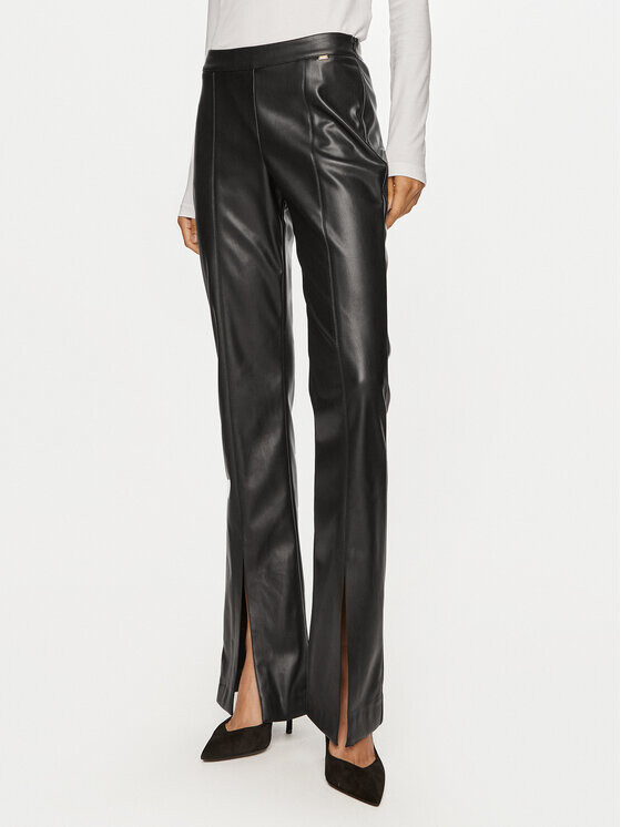 

Брюки узкого кроя из искусственной кожи Gaudi, черный