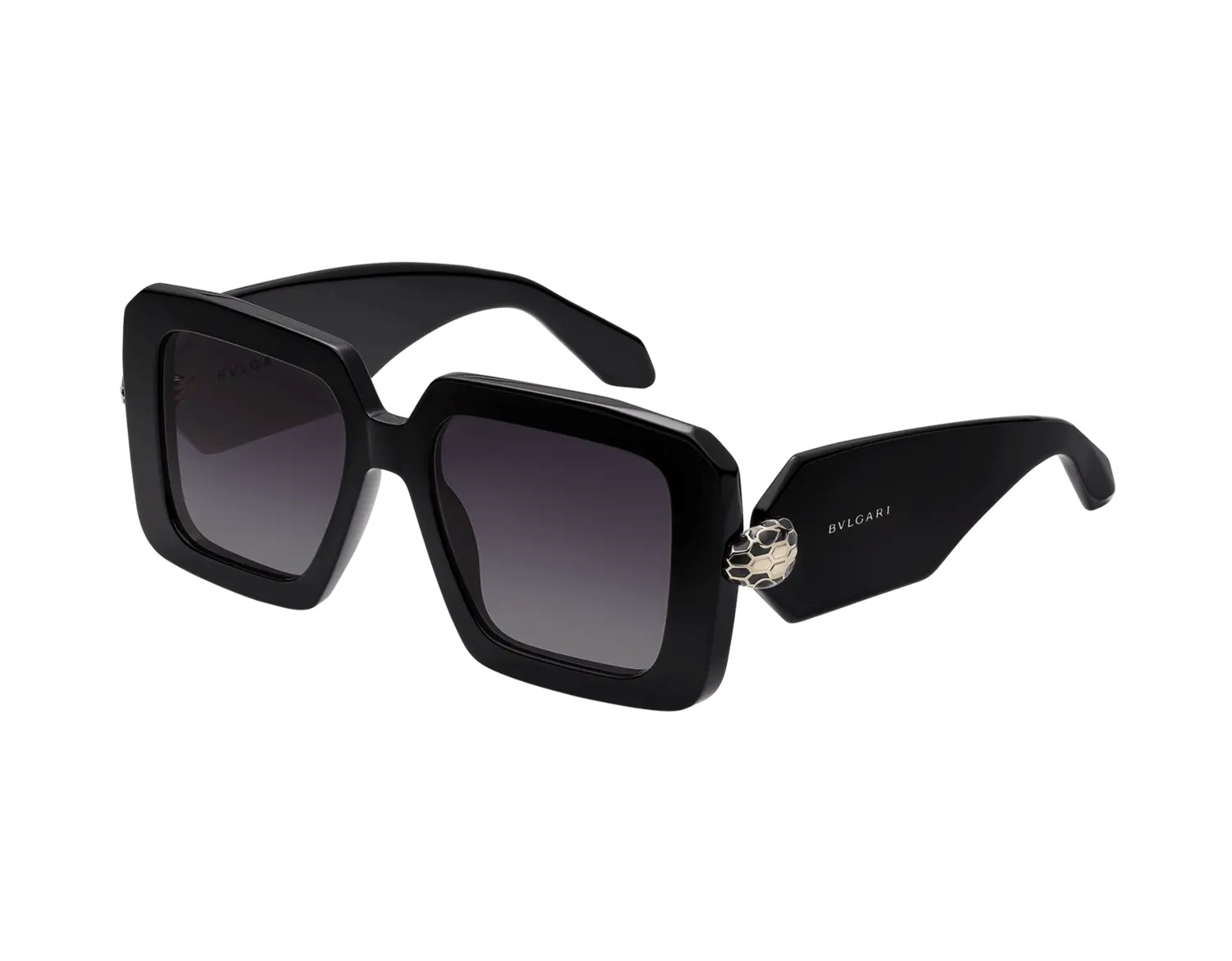 

Солнцезащитные очки Serpenti Bvlgari, черный