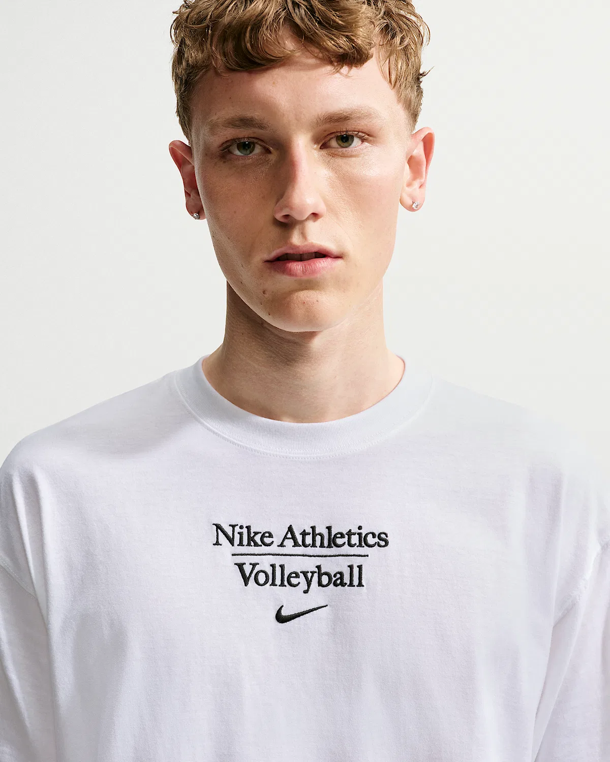 Мужская футболка Max90 Nike Volleyball, White — фото 3