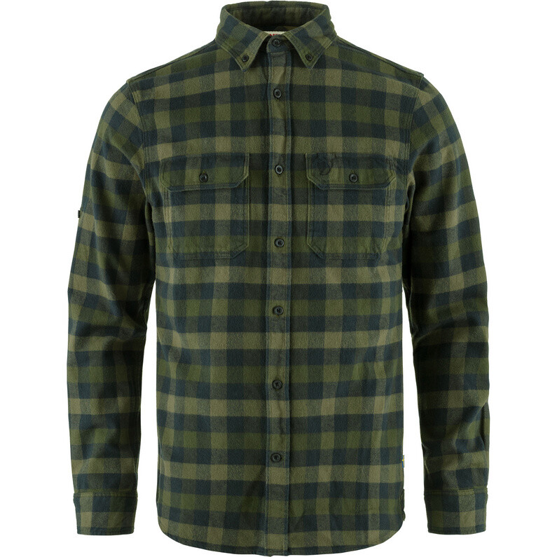 

Мужская рубашка Skog Fjallraven, оливковый