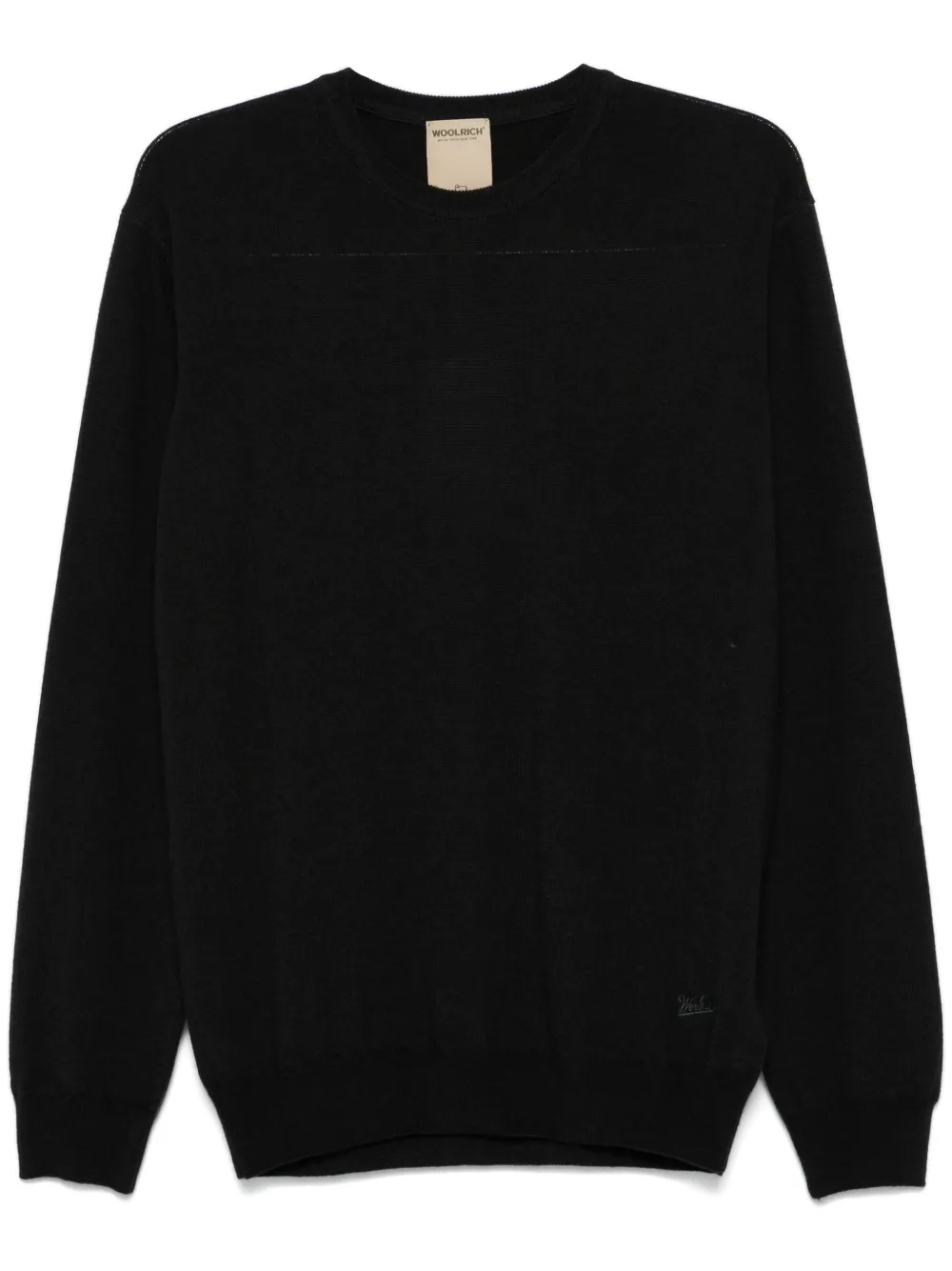 

Шерстяной свитер WOOLRICH, черный