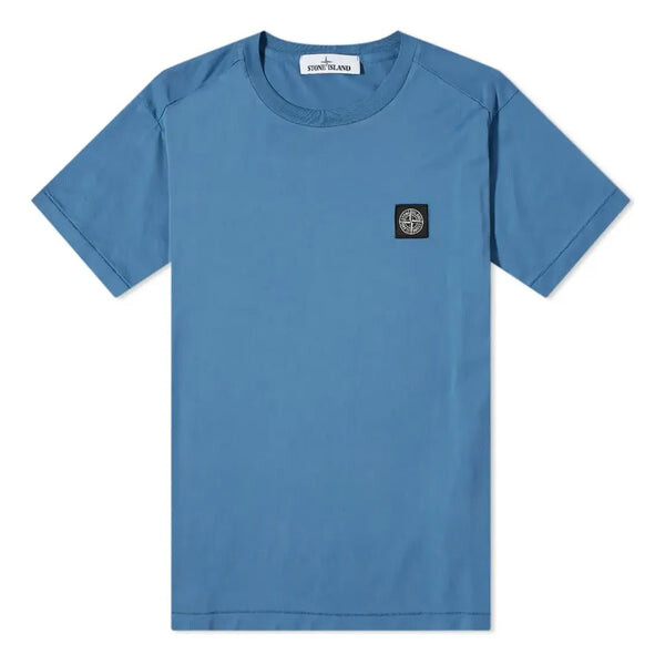 

Футболка patch t-shirt 'mid blue' Stone Island, синий