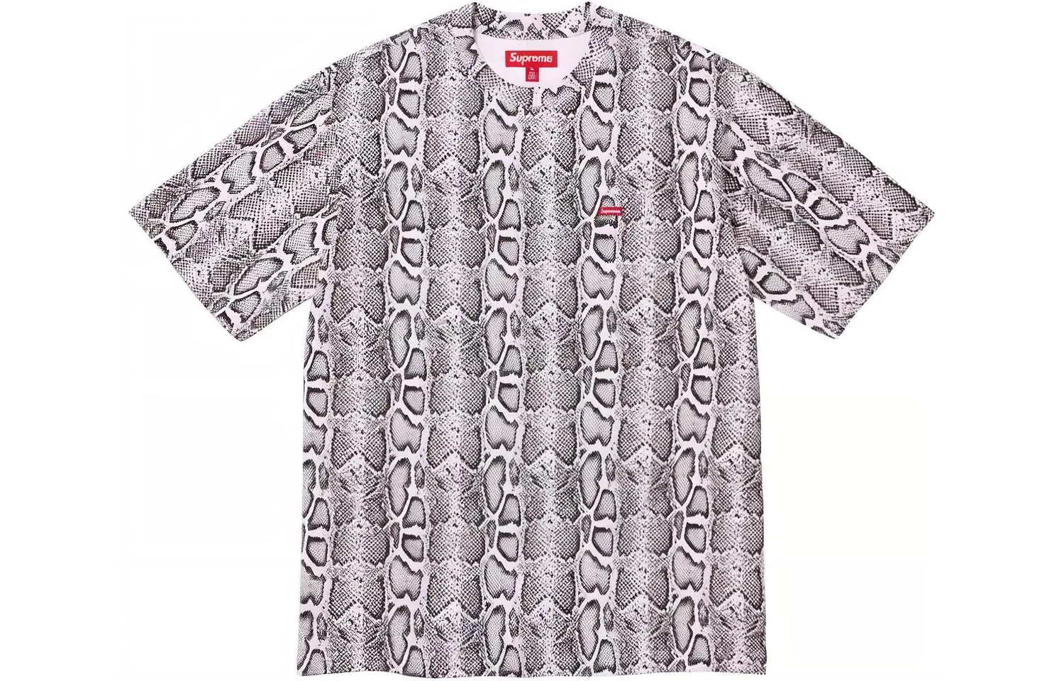 Футболка Terry Small Box Supreme, snakeskin print/snake