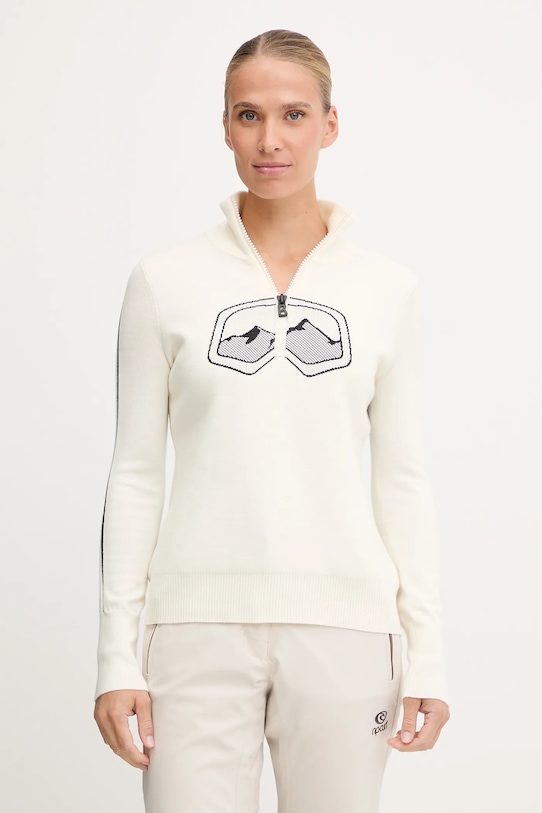 

Шерстяной свитер AZRA Bogner Fire+Ice, бежевый