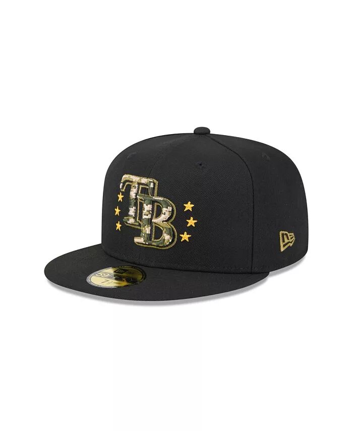 

Мужская черная бейсболка Tampa Bay Rays 2024 Armed Forces Day On-Field 59FIFTY New Era
