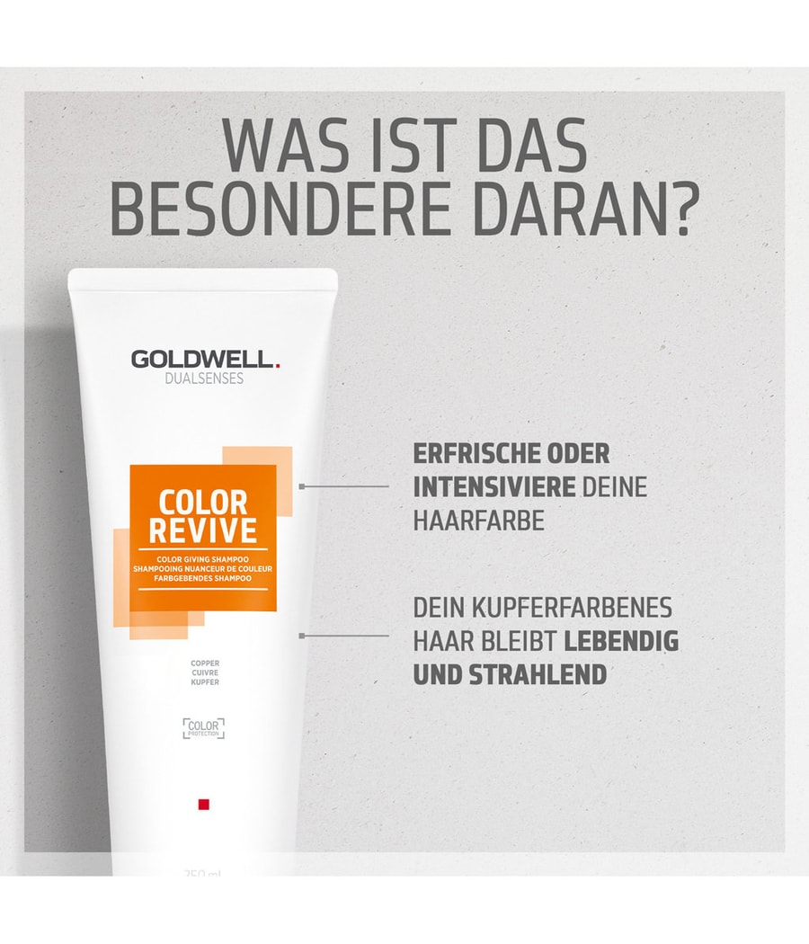

Шампунь для волос Goldwell Dualsenses Color Revive Copper, 250 ml