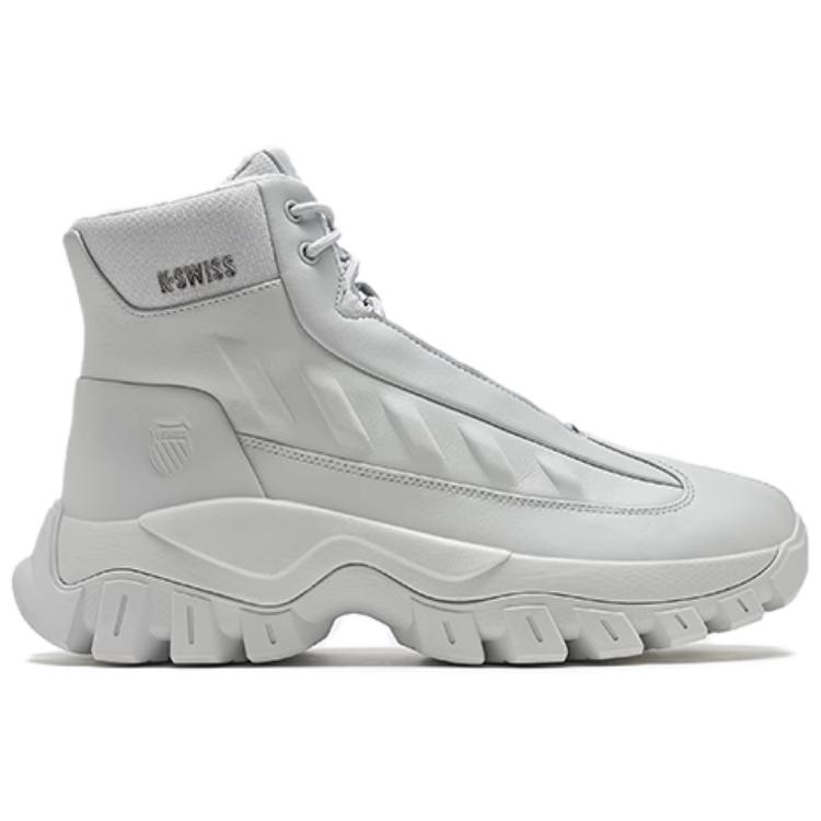 Kswiss устойчивые к истиранию нескользящие короткие зимние ботинки мужские gray K·SWISS, серый — фото 3