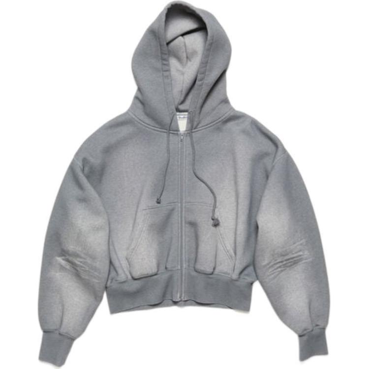 

Градиент худи Acne Studios, серый