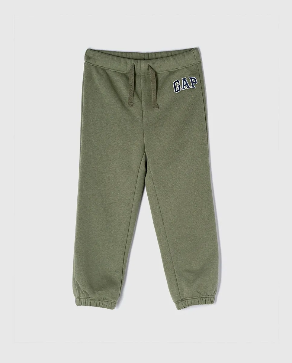 

Длинные брюки для девочки с логотипом Gap, зеленый