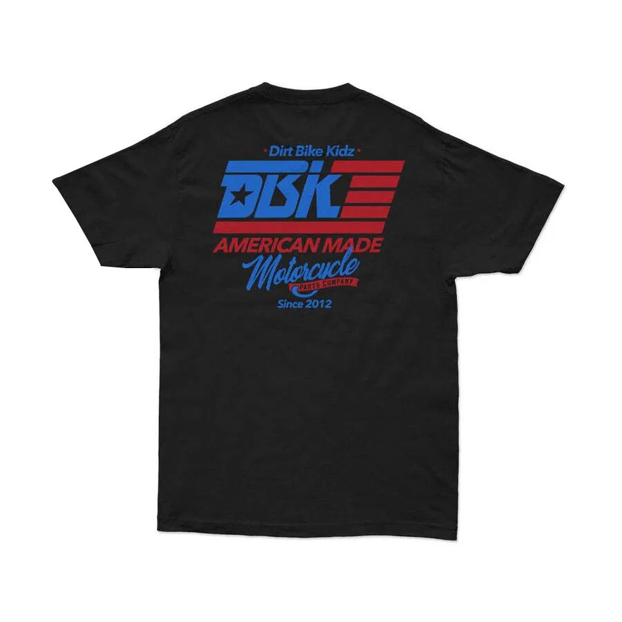 Футболка с молодежным гимном Dirt Bike Kidz, Black — фото 3
