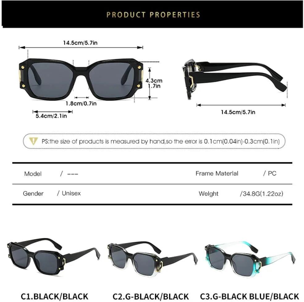 

Роскошные модные двухцветные женские солнцезащитные очки в стиле ретро с заклепками, модные мужские уникальные солнцезащитные очки UV400, SUN2073 Generic, Black Gray