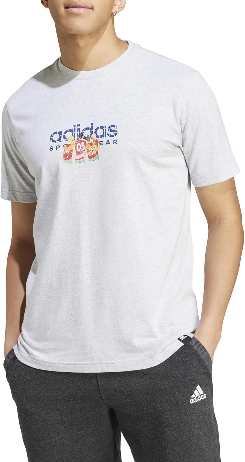 Футболка adidas Codes Linear Graphic — фото 3