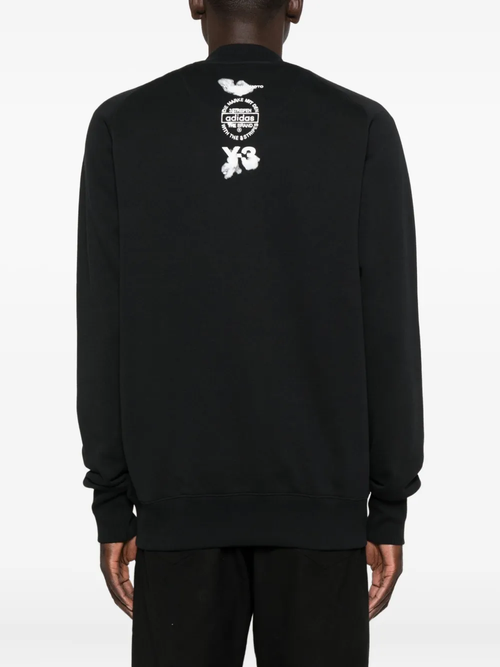 Толстовка FT Track с манжетами в рубчик Y-3 Adidas, черный — фото 4