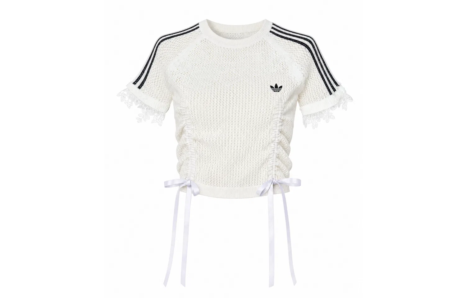 Футболка хлопковая Cali Tee Adidas Originals цвета экрю