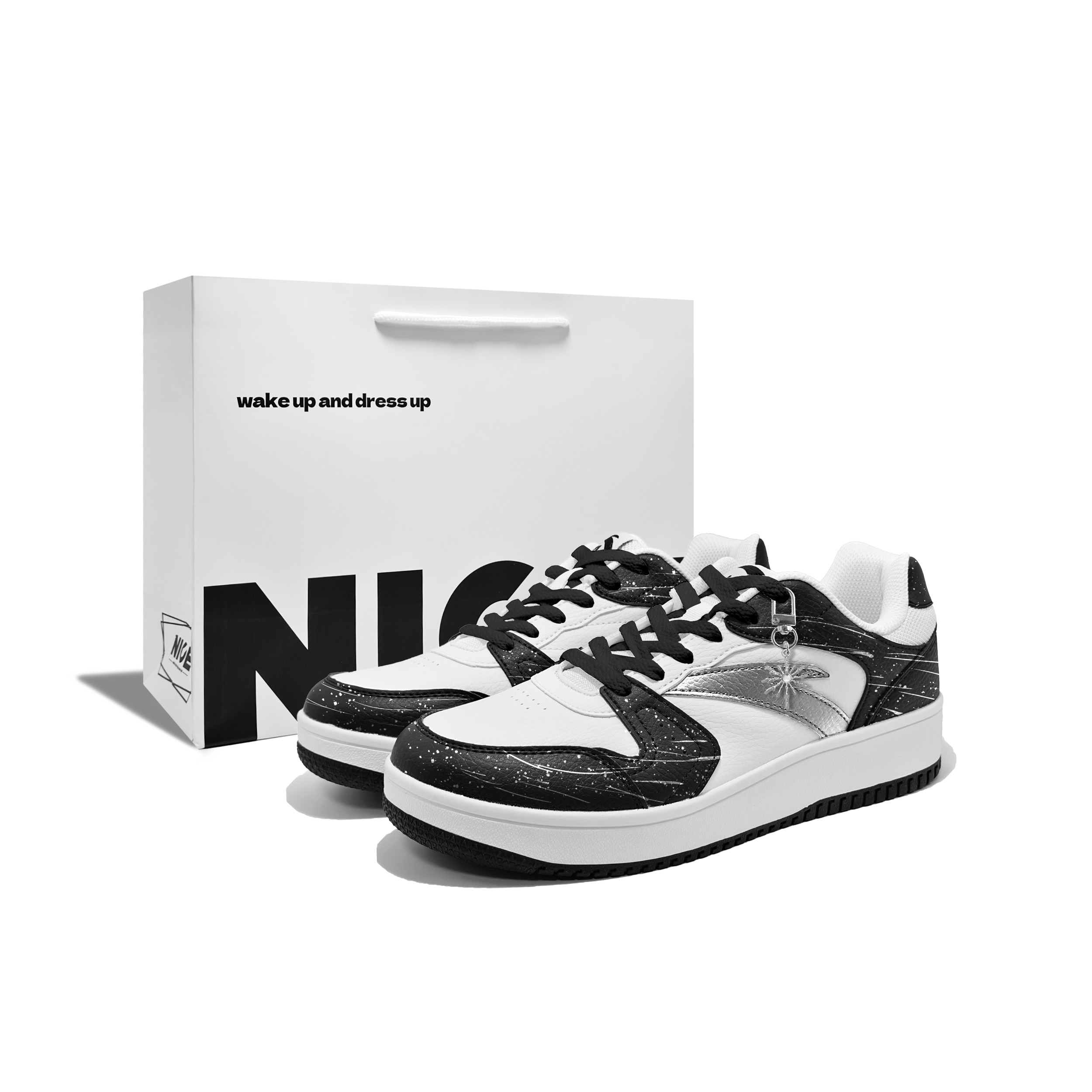 

ANTA Маленькие мужские кроссовки для скейтбординга Zero Feeling, устойчивые к истиранию, легкие и дышащие, низкие, черные