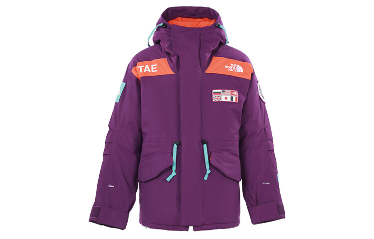 

Пуховик Antarctic Collection унисекс фиолетовый The North Face, фиолетовый