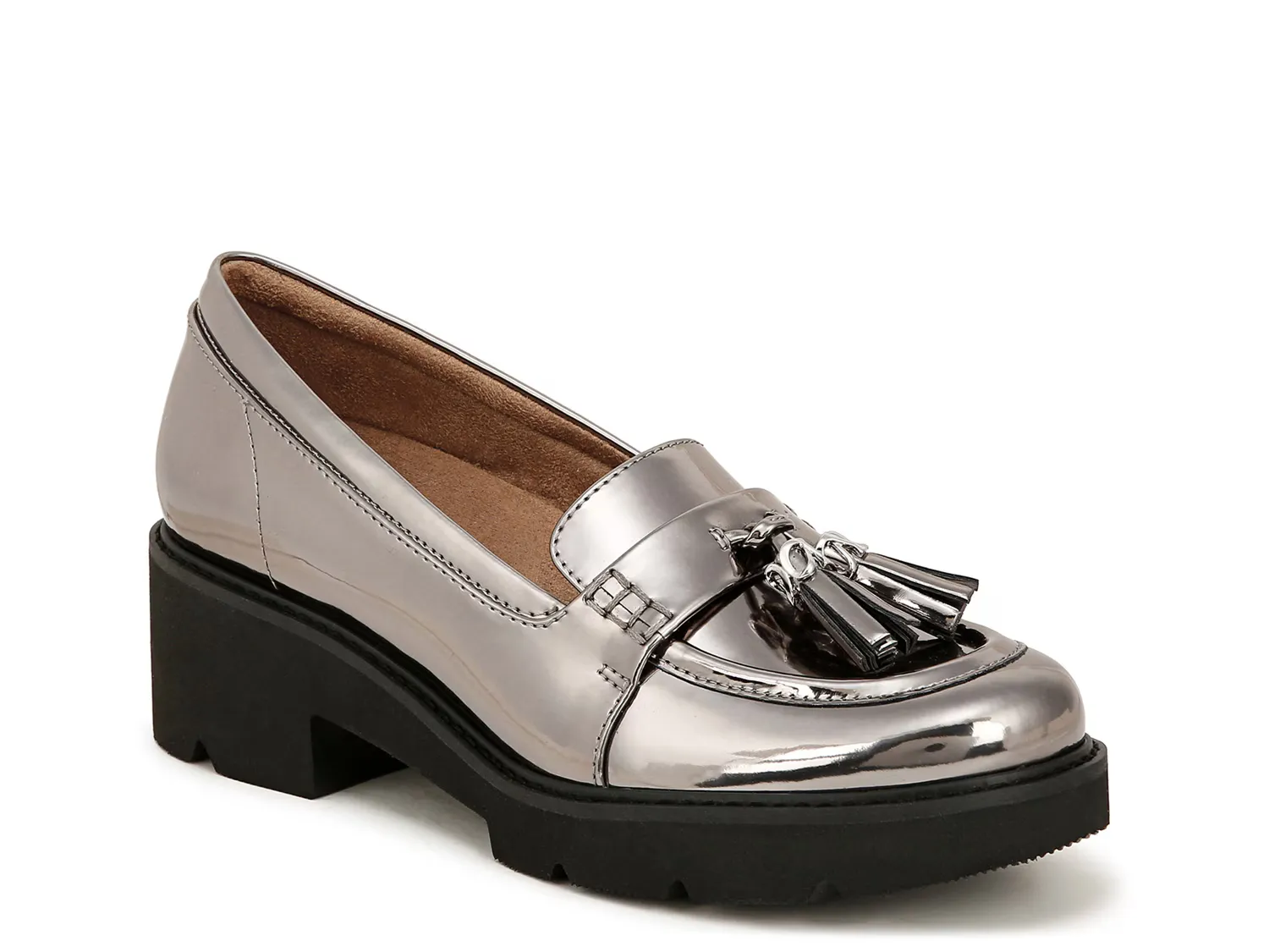 

Лоферы Committed Platform Loafer Naturalizer, цвет pewter