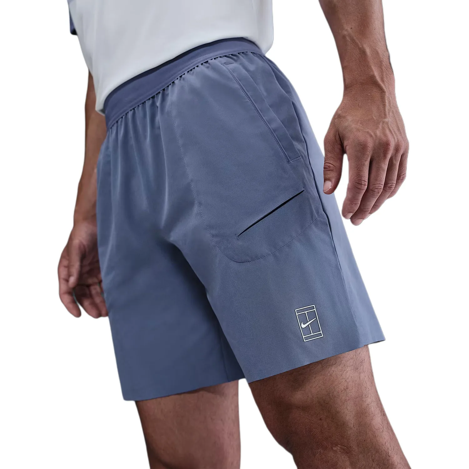Мужские теннисные шорты Court Advantage Dri-FIT 8" Nike, индиго — фото 2
