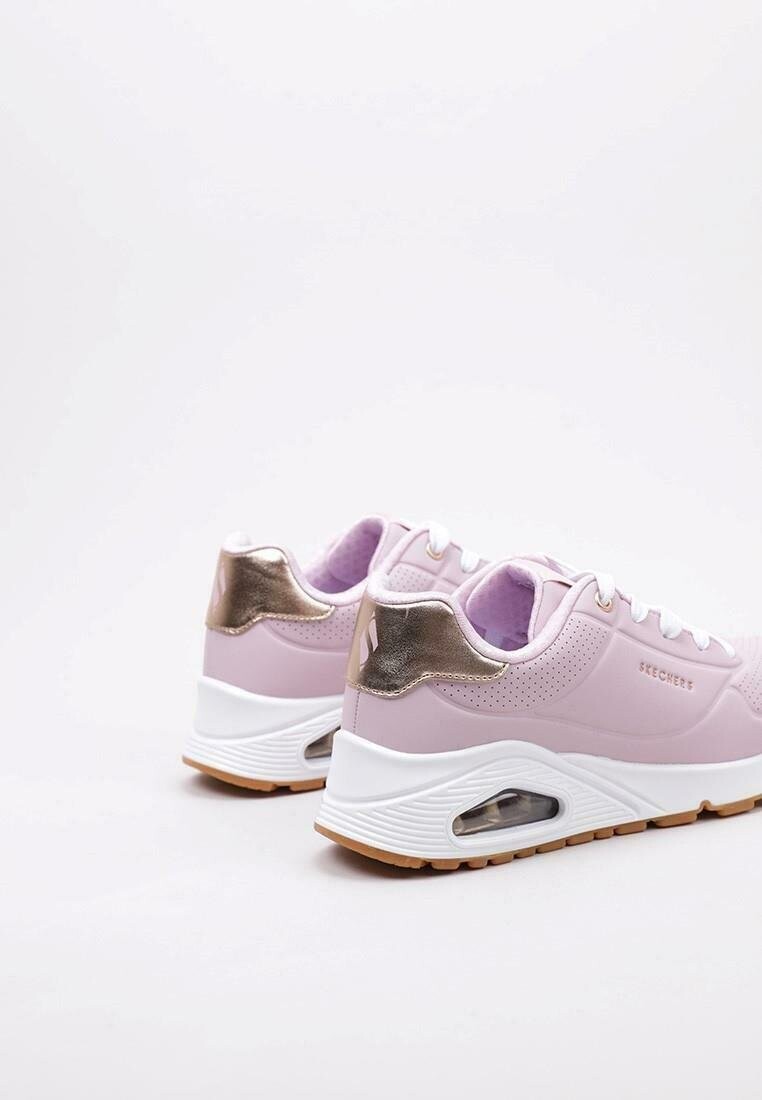 Низкие кроссовки Uno Gen1- Shimmer Away Skechers, розовый — фото 4