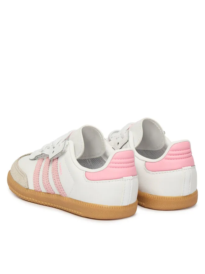 Adidas Кроссовки Samba OG Comfort Closure Elastic Lace JQ2028 белые — фото 3
