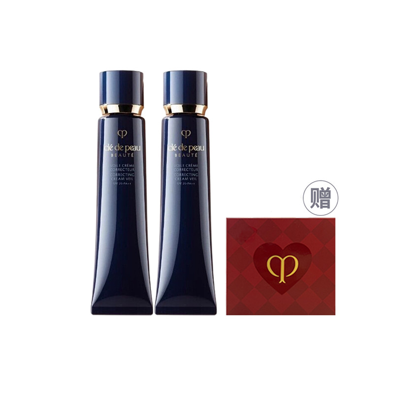 Сияющий и стойкий праймер и тональная основа в подарок с изоляцией Clé De Peau Beauté, светло-and Moisturizing Foundation Primer 1 Piece Box — фото 2