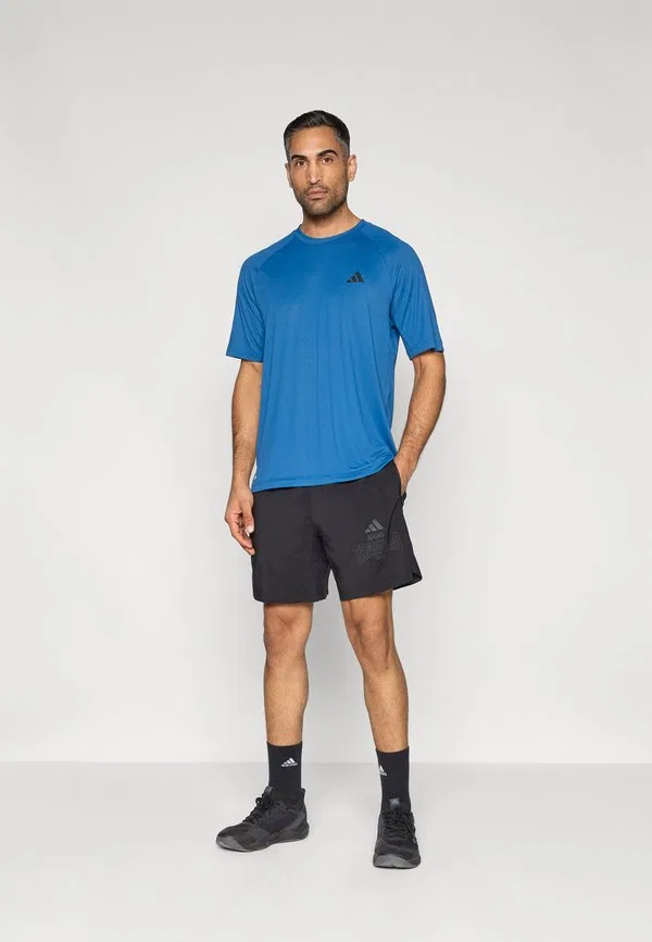 D4T power essentials спортивные шорты с графикой для тренировок Adidas Performance, Black — фото 2
