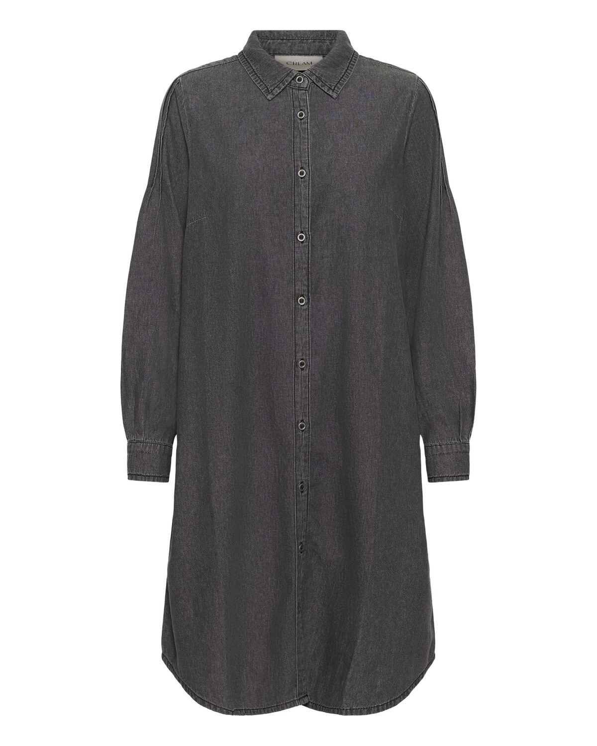 

Cream Платье из черного денима