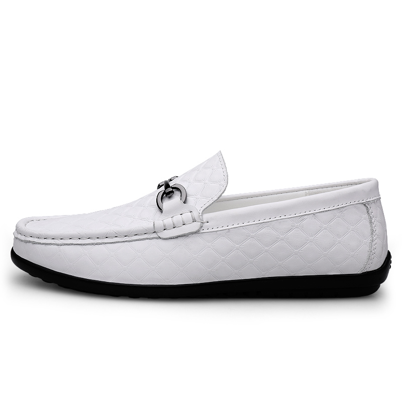 

BOLE Мокасины унисекс белые, цвет White