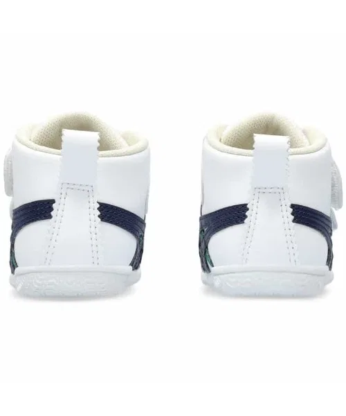 Детские кроссовки ASICS Amule First SL бело-синие — фото 2