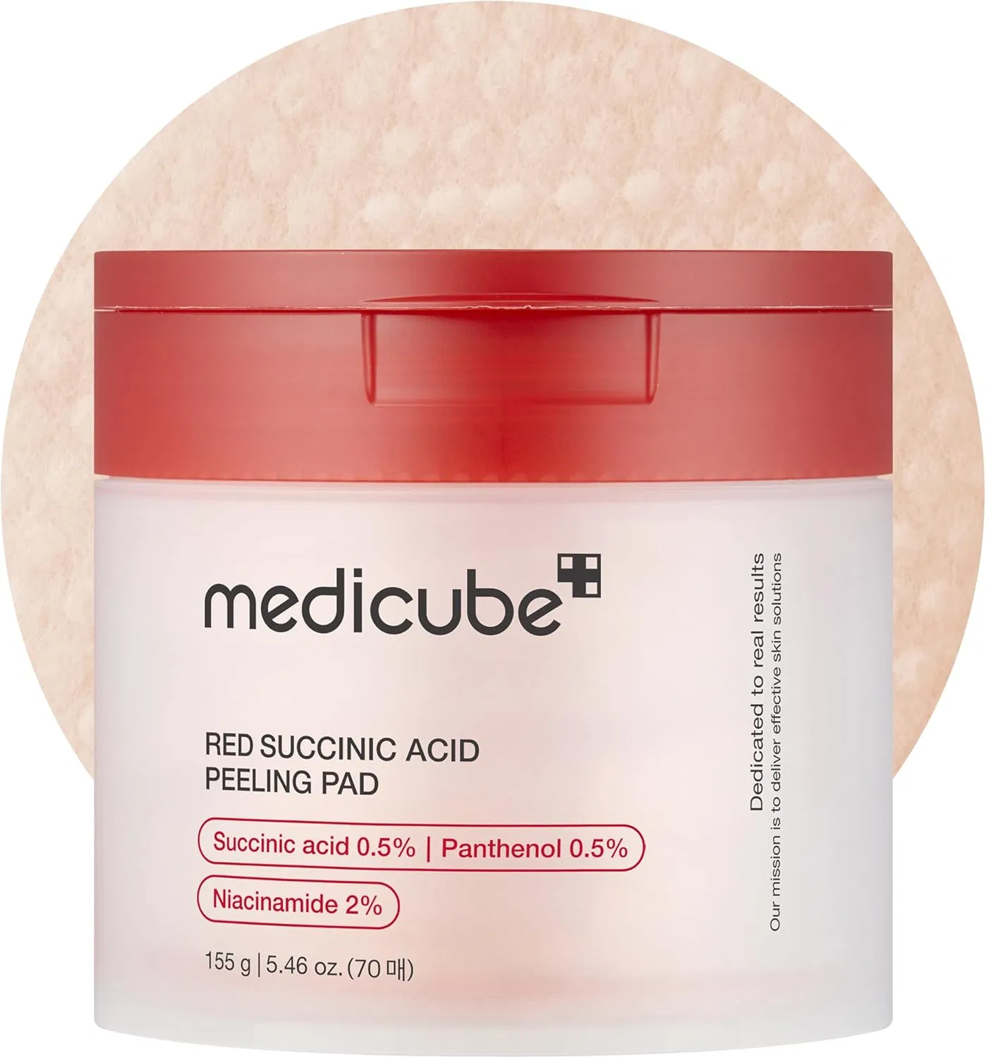 Сыворотка Medicube — Отшелушивающие подушечки с янтарной кислотой и пантенолом от