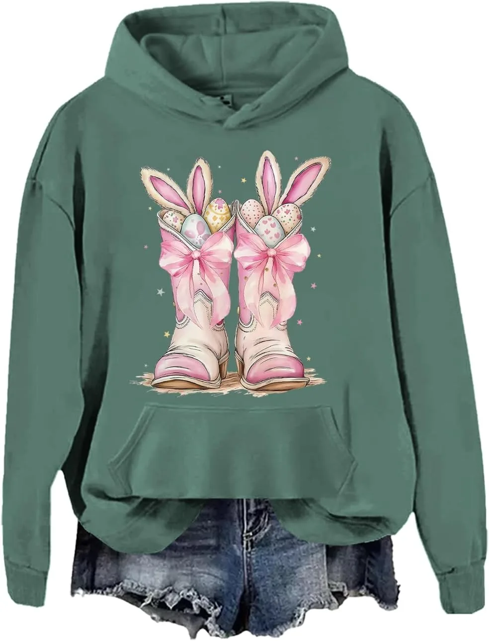 

Толстовка Howdy с принтом ковбойских сапог JWVEL