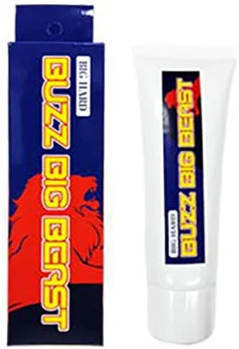 Крем для тела BuzzBigBeast, 30 г, белый