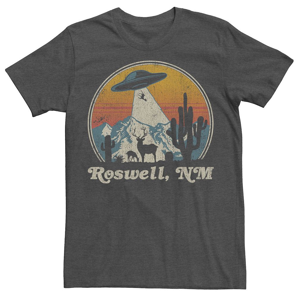 

Мужская футболка Roswell New Mexico Alien Abduction Licensed Character, цвет Charcoal Heather