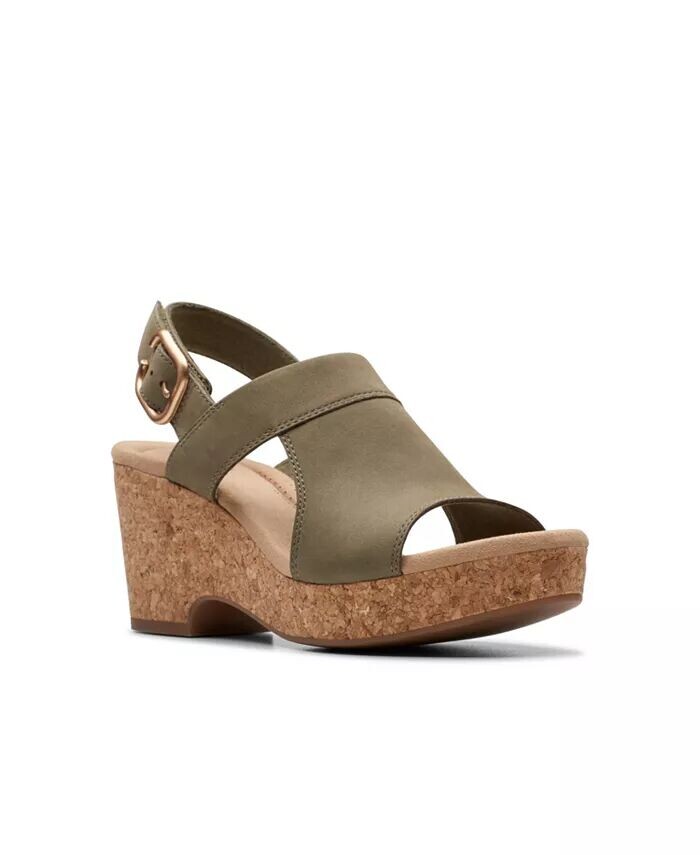 

Женская коллекция босоножки Giselle Rose Clarks, зеленый